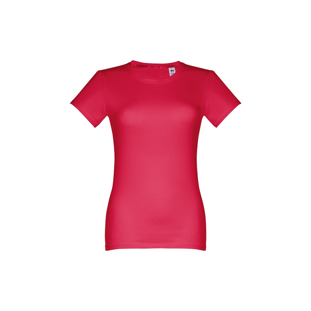 THC ANKARA WOMEN. T-shirt voor vrouwen - voor bedrijven en relatiegeschenken - rood