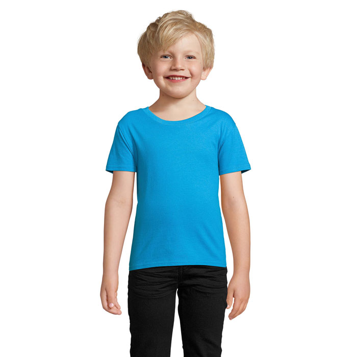 PIONEER KIDS - PIONEER KIDS T-SHIRT - bedrukt of onbedrukt verkrijgbaar - Aqua