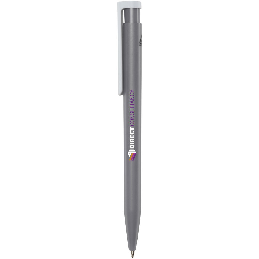 Unix balpen van gerecycled plastic (zwarte inkt)