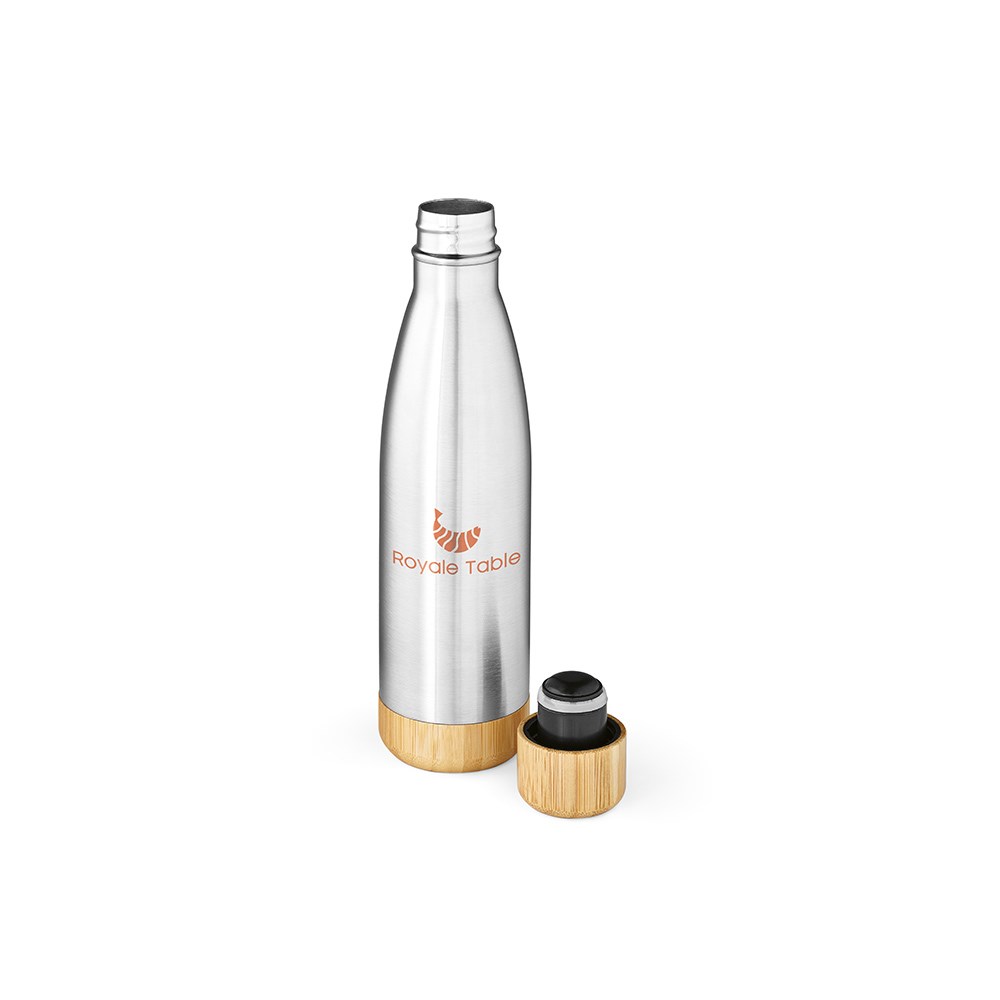 Congo fles gerecycled roestvrij staal 780 ml - Zilver