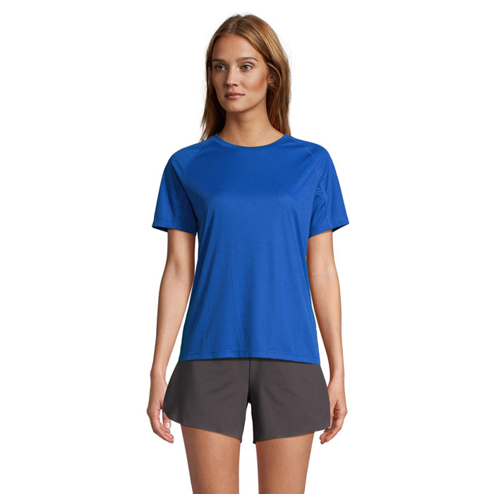 VORTEX WOMEN - VORTEX WOMEN RAGLAN T-SHIRT - voor bedrijven en relatiegeschenken - Koningsblauw