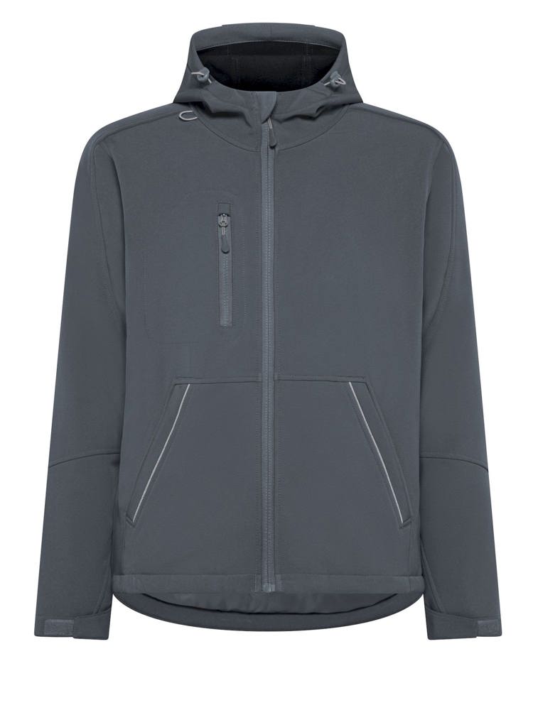 BS Storm padded softshell jas, 270 gr/m² - voor bedrijven en relatiegeschenken - Donkergrijs (PMS 7540C)
