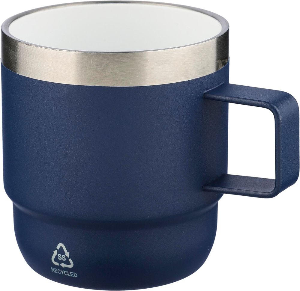 Gerecycled roestvrijstalen dubbelwandige drinkbeker (180 ml) Lilia - kopen of bedrukken