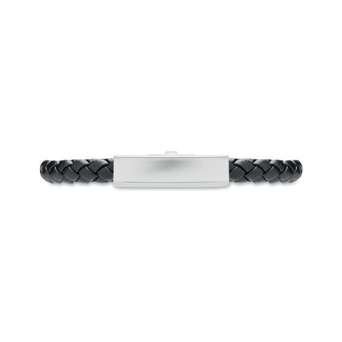 FAULETI - Gevlochten kunstleren armband