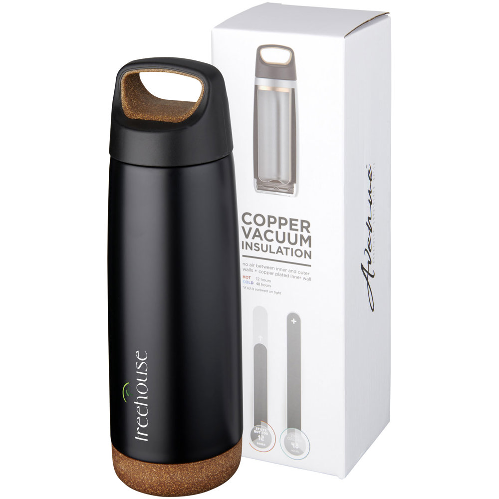 Valhalla 600 ml koper vacuüm geïsoleerde drinkfles