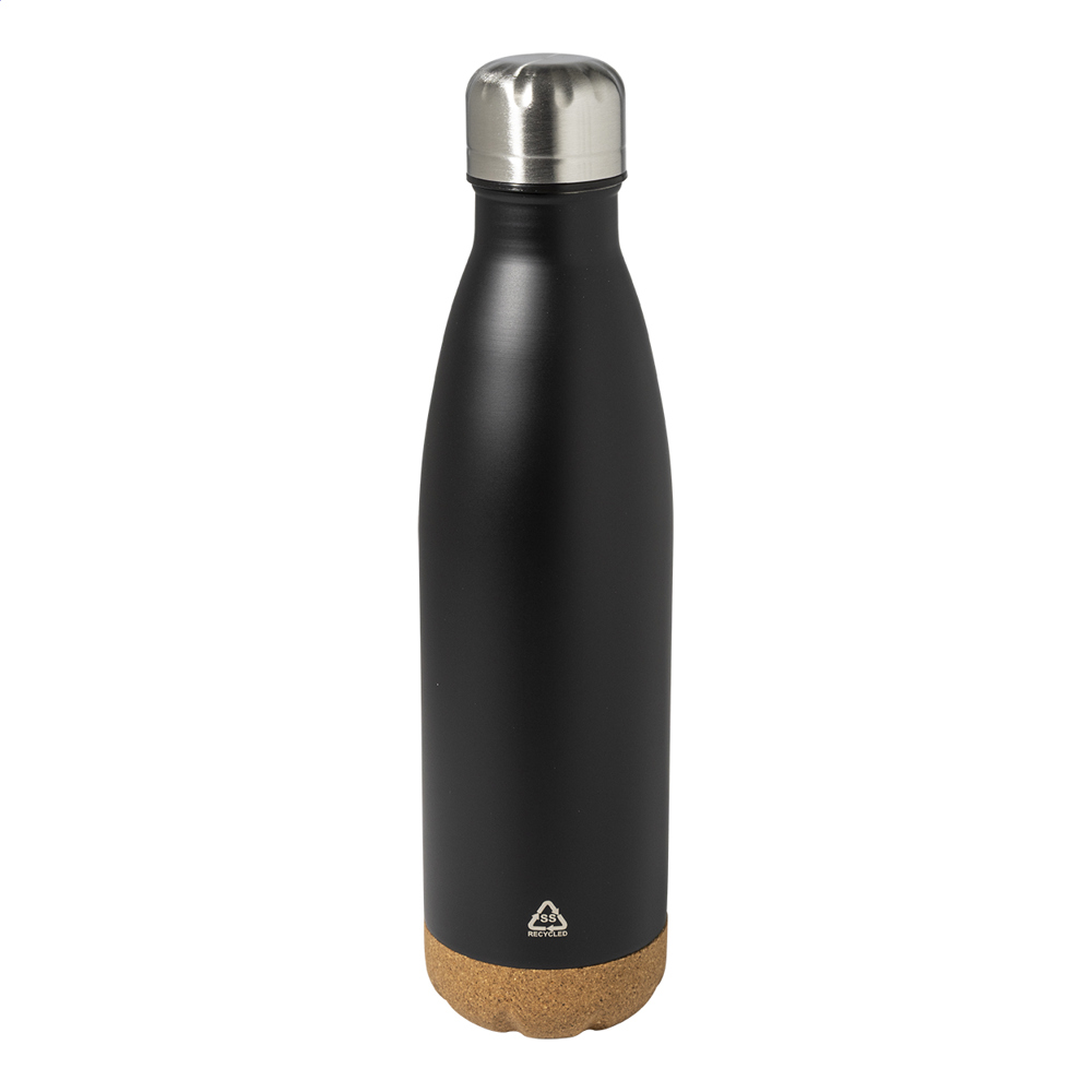 Recouver - geïsoleerde fles - kopen of bedrukken - Zwart