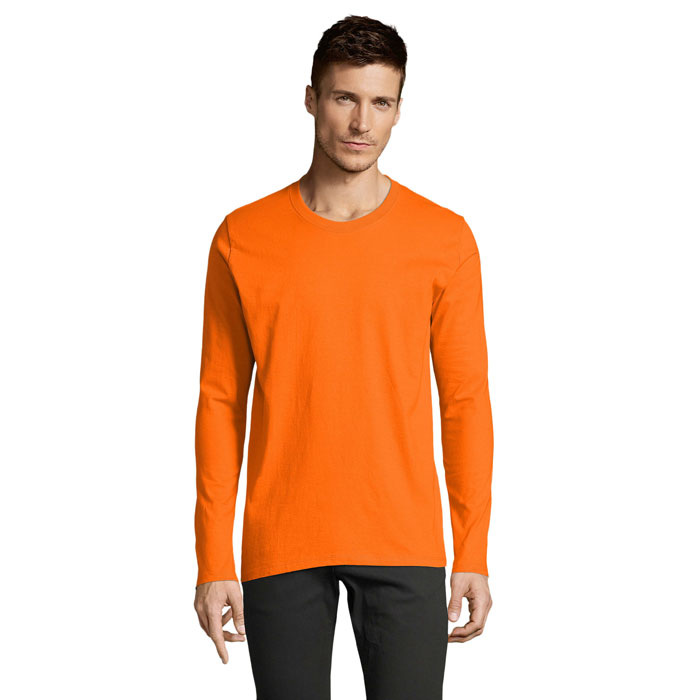 IMPERIAL LSL MEN - IMPERIAL LSL MEN T-shirt190 - kopen of bedrukken - oranje