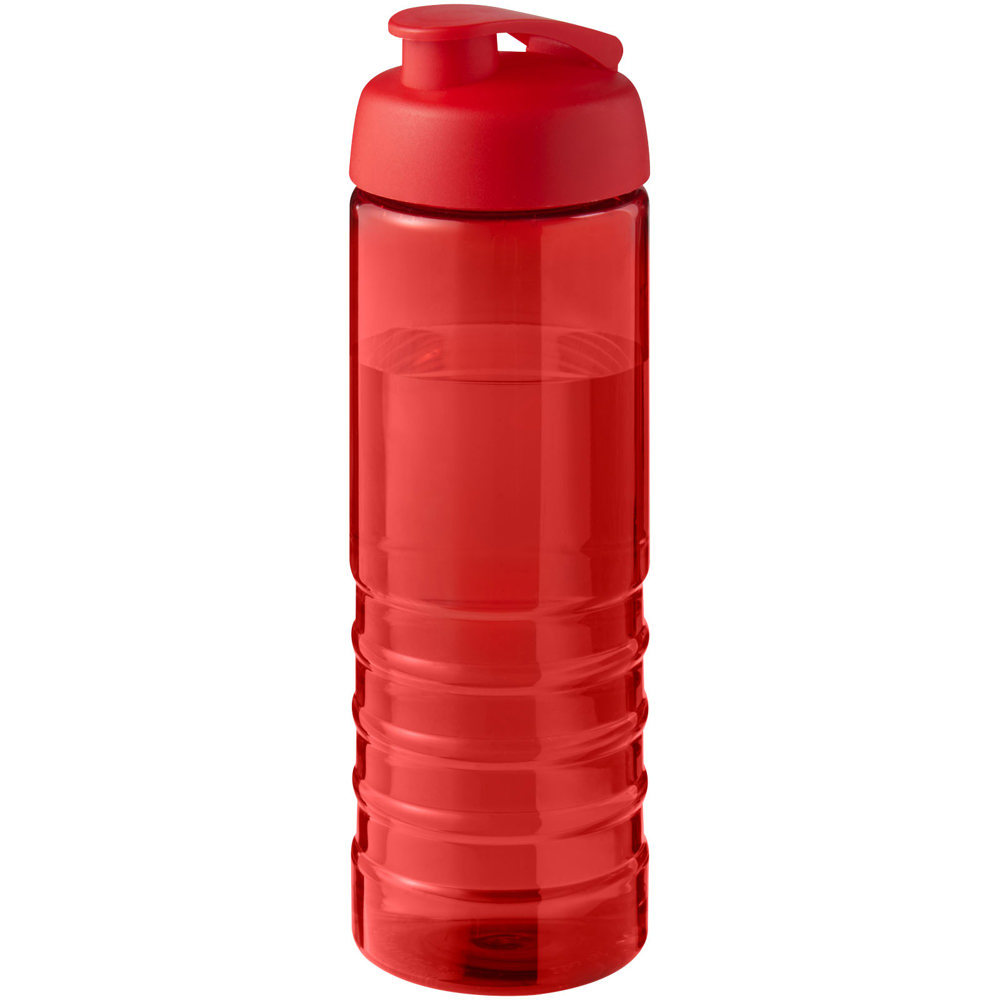 H2O Active® Eco Treble 750 ml drinkfles met klapdeksel - voor bedrijven en relatiegeschenken - Rood, Rood