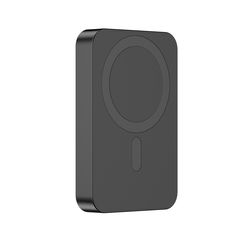 Urban Vitamin Compton RCS rplastic/alu 10.00 powerbank - voor bedrijven en relatiegeschenken - zwart (± PMS Black)