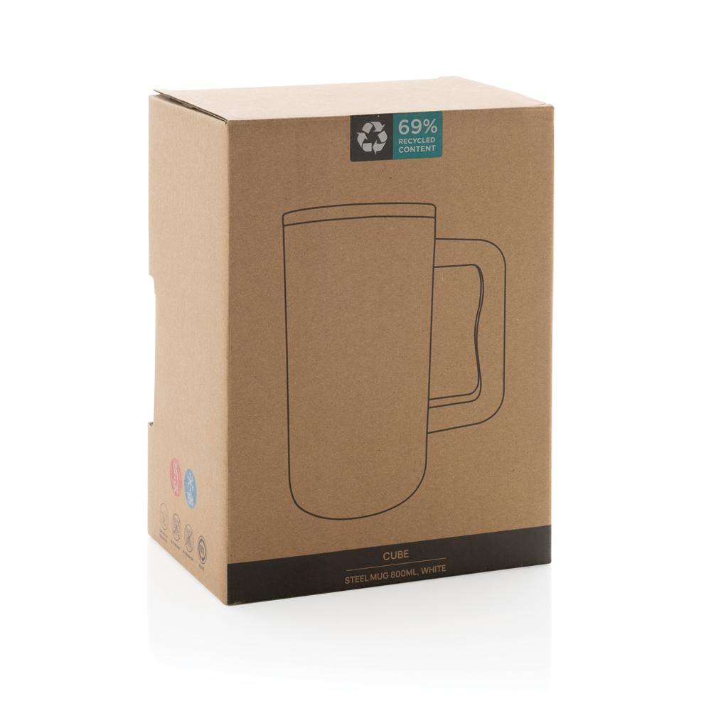 Cube RCS gerecycled RVS beker 800ml