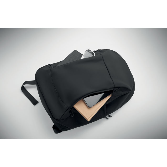 KOROVIN - 15" zachte PU laptop rugzak