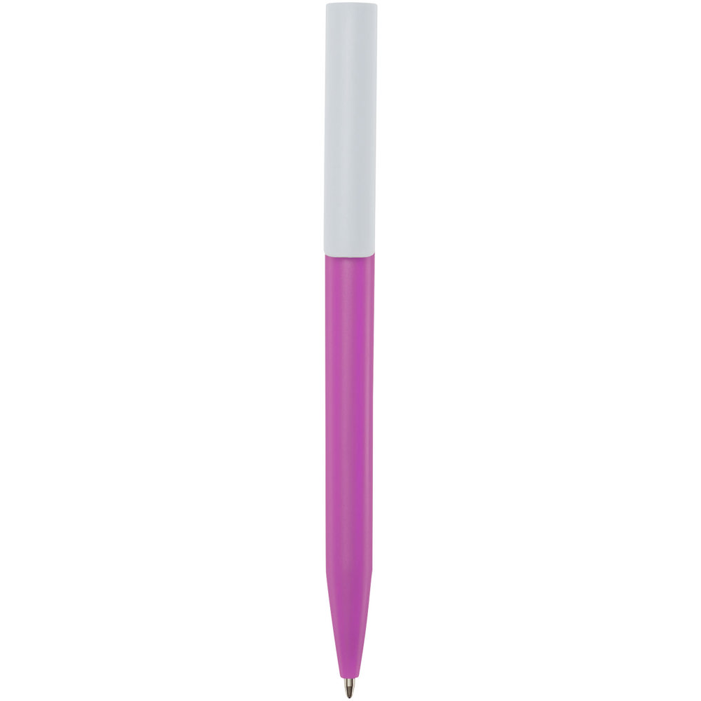 Unix balpen van gerecycled plastic (blauwe inkt) - kopen of bedrukken - magenta