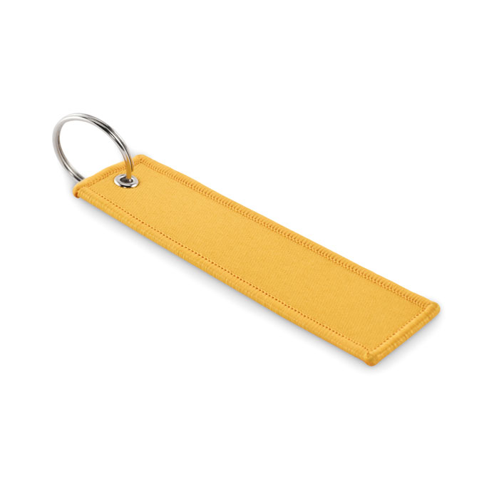 TAKEOFF - Sleutelhanger "remove before fl - bedrukt of onbedrukt verkrijgbaar - Geel