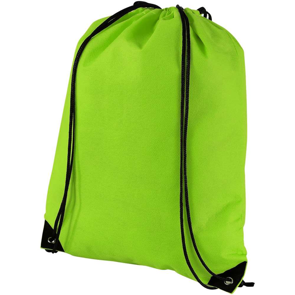 Evergreen non woven premium rugzak 5L - met logo of onbedrukt bestellen - Lime