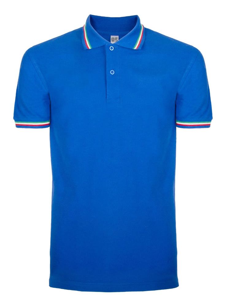 BS Italy polo, 200 gr/m² - met logo of onbedrukt bestellen - Kobaltblauw (PMS 2145C)
