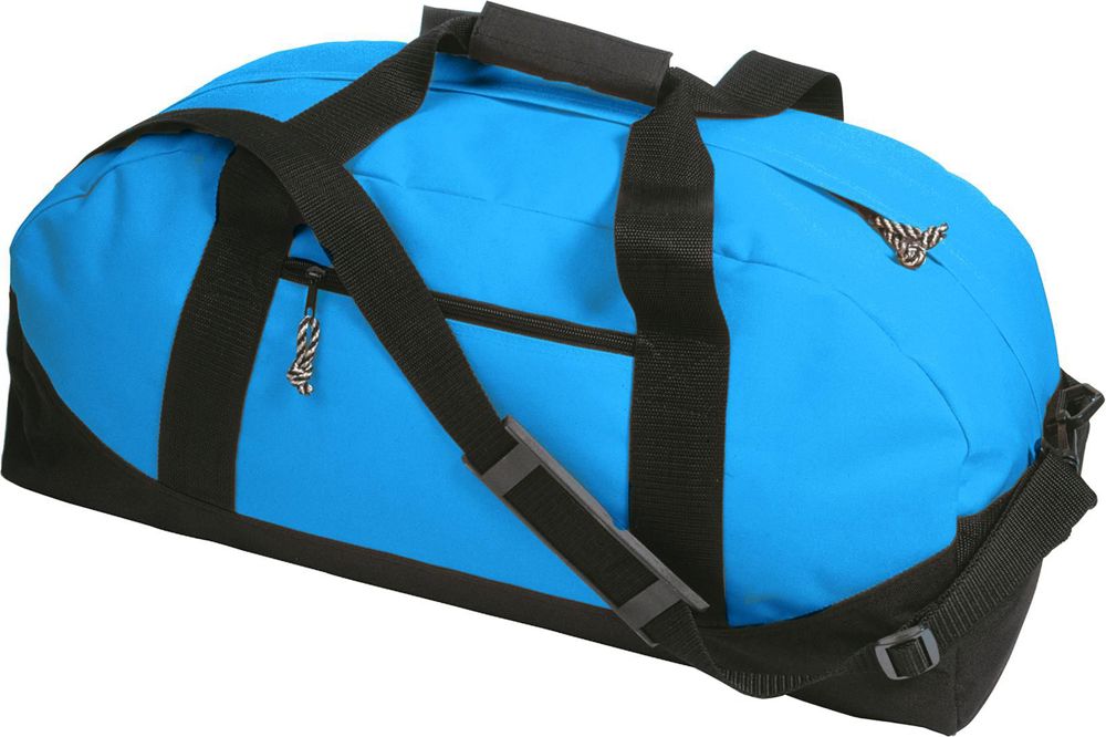 Polyester (600D) sporttas Amir - met logo of onbedrukt bestellen - Lichtblauw