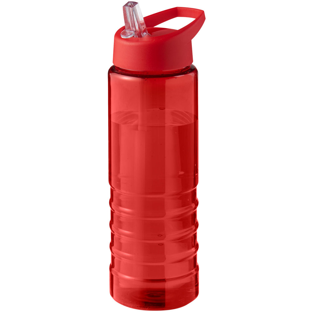 H2O Active® Eco Treble 750 ml drinkfles met tuitdeksel - bedrukt of onbedrukt verkrijgbaar - Rood, Rood