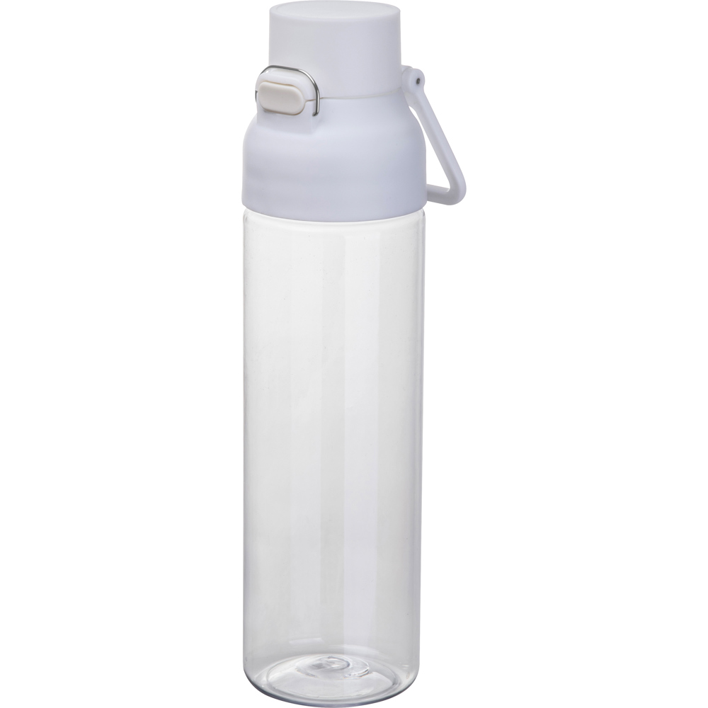 Transparante waterfles van Tritan, 750 ml - Wit