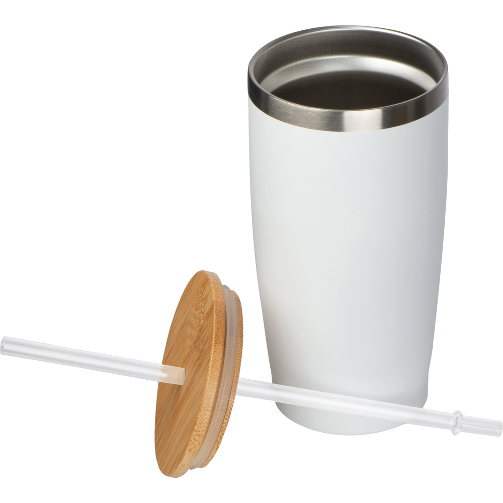 To Go drinkbeker met rietje