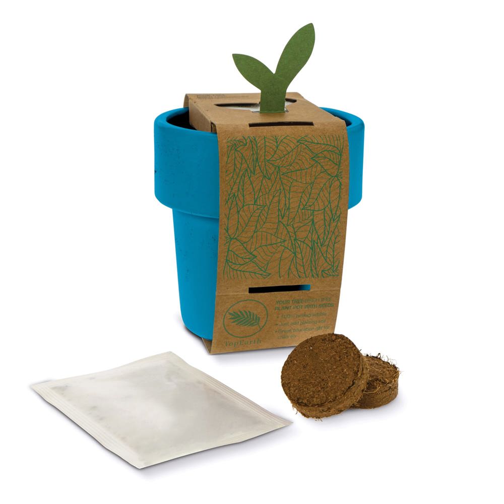 Hot-but-cool beker met kerstomaten zaadjes