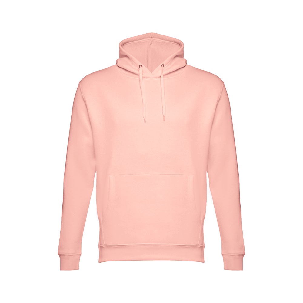 THC PHOENIX. Sweater (unisex) met capuchon in katoen en polyester - met logo of onbedrukt bestellen - Zalm kleur