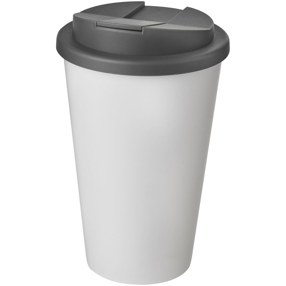 Americano® 350 ml geïsoleerde beker - kopen of bedrukken - Wit, Grijs