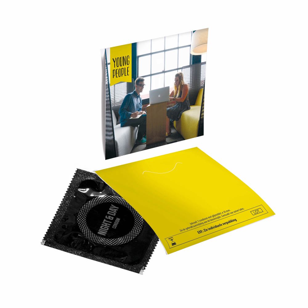 Condoom in envelop - voor bedrijven en relatiegeschenken