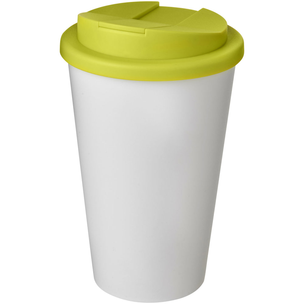 Americano® 350 ml geïsoleerde beker - kopen of bedrukken - Wit, Lime