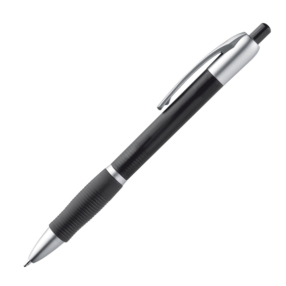 Kunststof pen met drukmechanisme