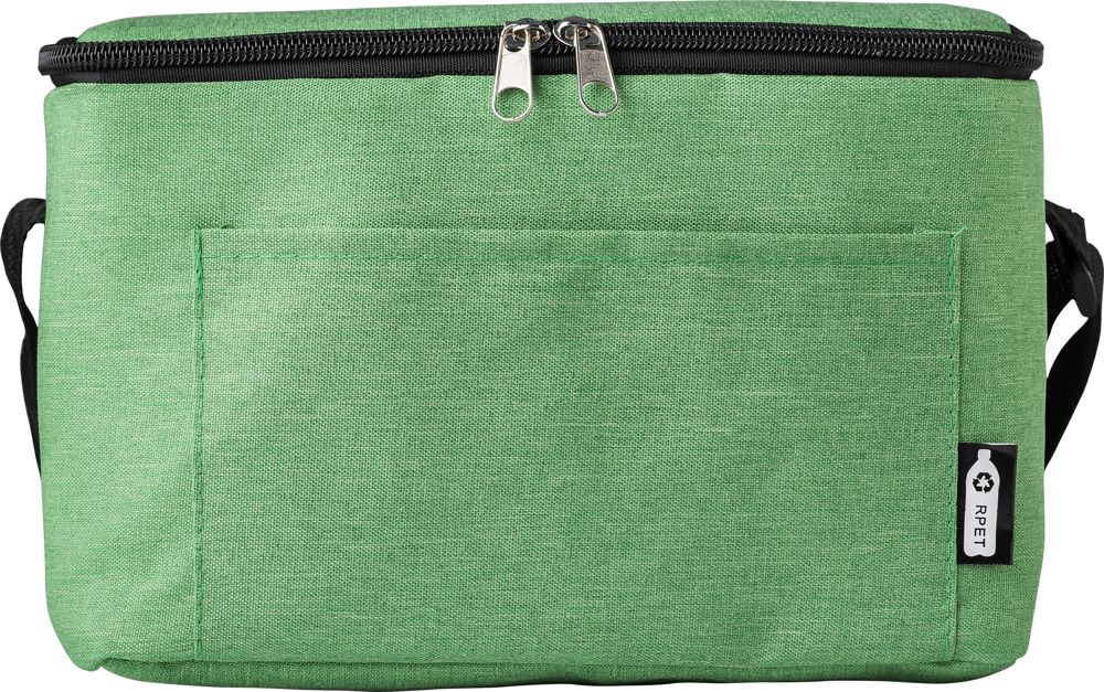 Polyester (600D) en rPET koeltas Isabella - met logo of onbedrukt bestellen - Groen