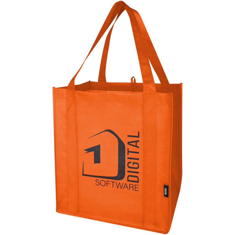 Liberty GRS gerecycled non woven draagtas met bodemplaat 29 l