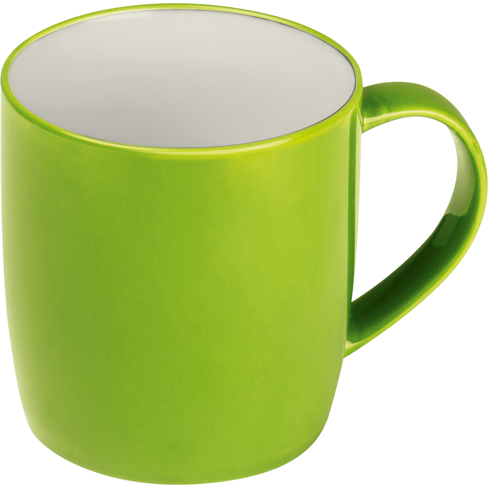Kopje in leuke kleuren (300ml) - met logo of onbedrukt bestellen - Appelgroen