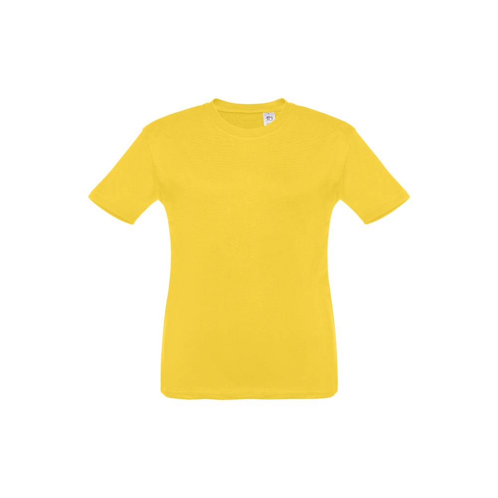 THC QUITO. T-shirt voor kinderen - kopen of bedrukken - geel