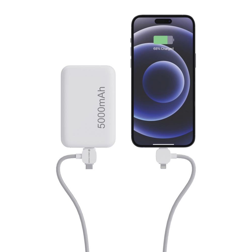 Urban Vitamin Stockton 65W gerecycled TPE/PET magn. kabel