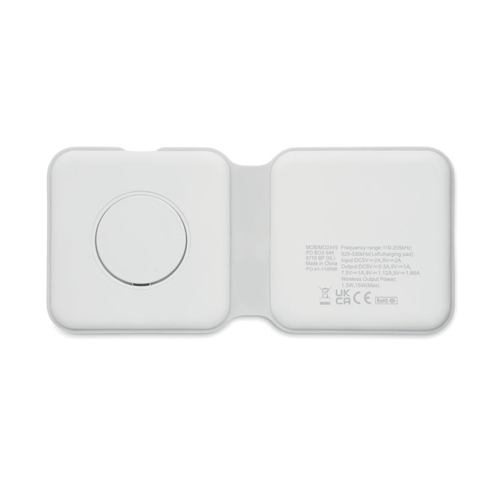 FLIP - 2-in-1 opvouwbare lader 15W