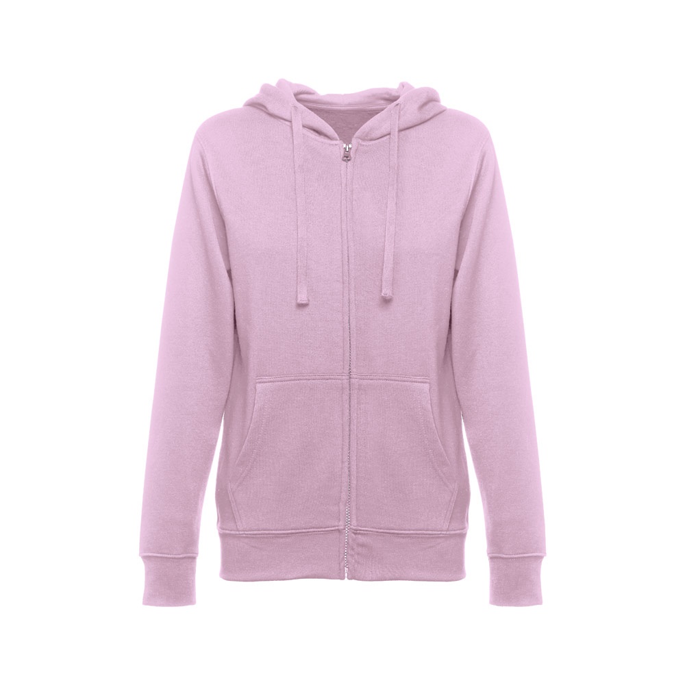 THC AMSTERDAM WOMEN. Damessweatshirt van katoen en polyester - voor bedrijven en relatiegeschenken - Lila