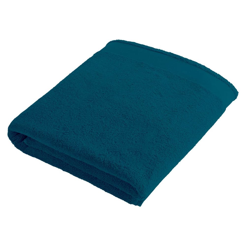 Sophie Muval strandhanddoek 180x100 cm, 450 gr/m² - bedrukt of onbedrukt verkrijgbaar - Petrol (PMS 3145c) / Petrol