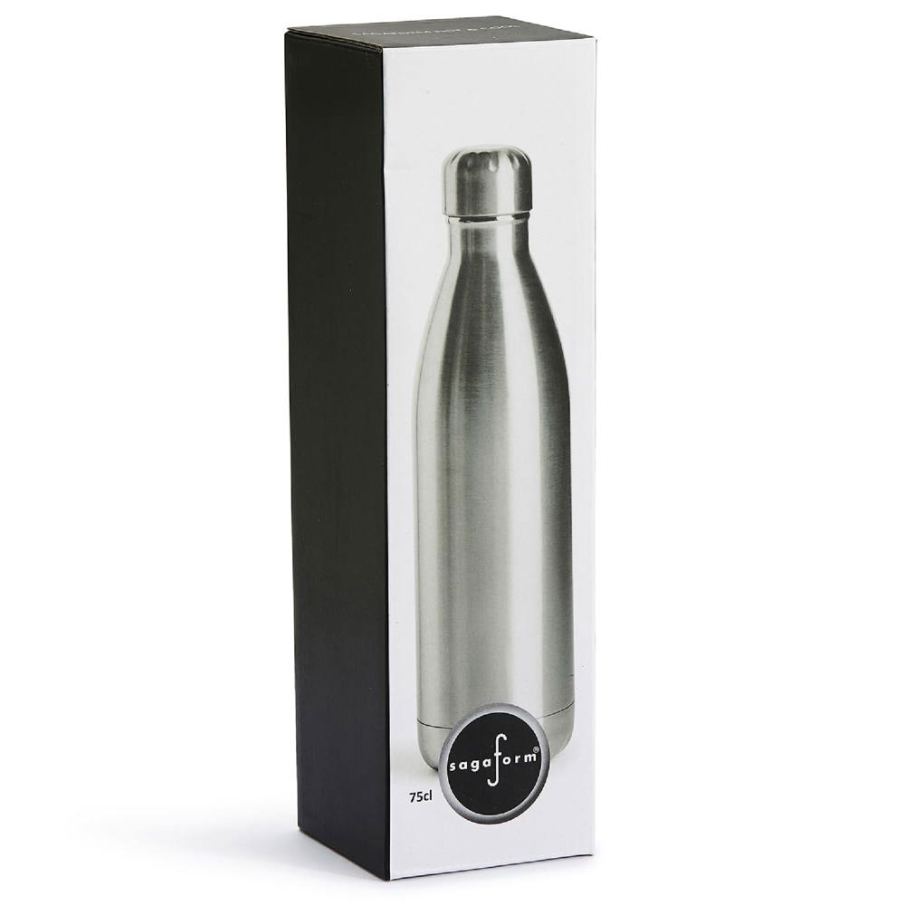 Sagaform Nils stalen fles groot 750ml