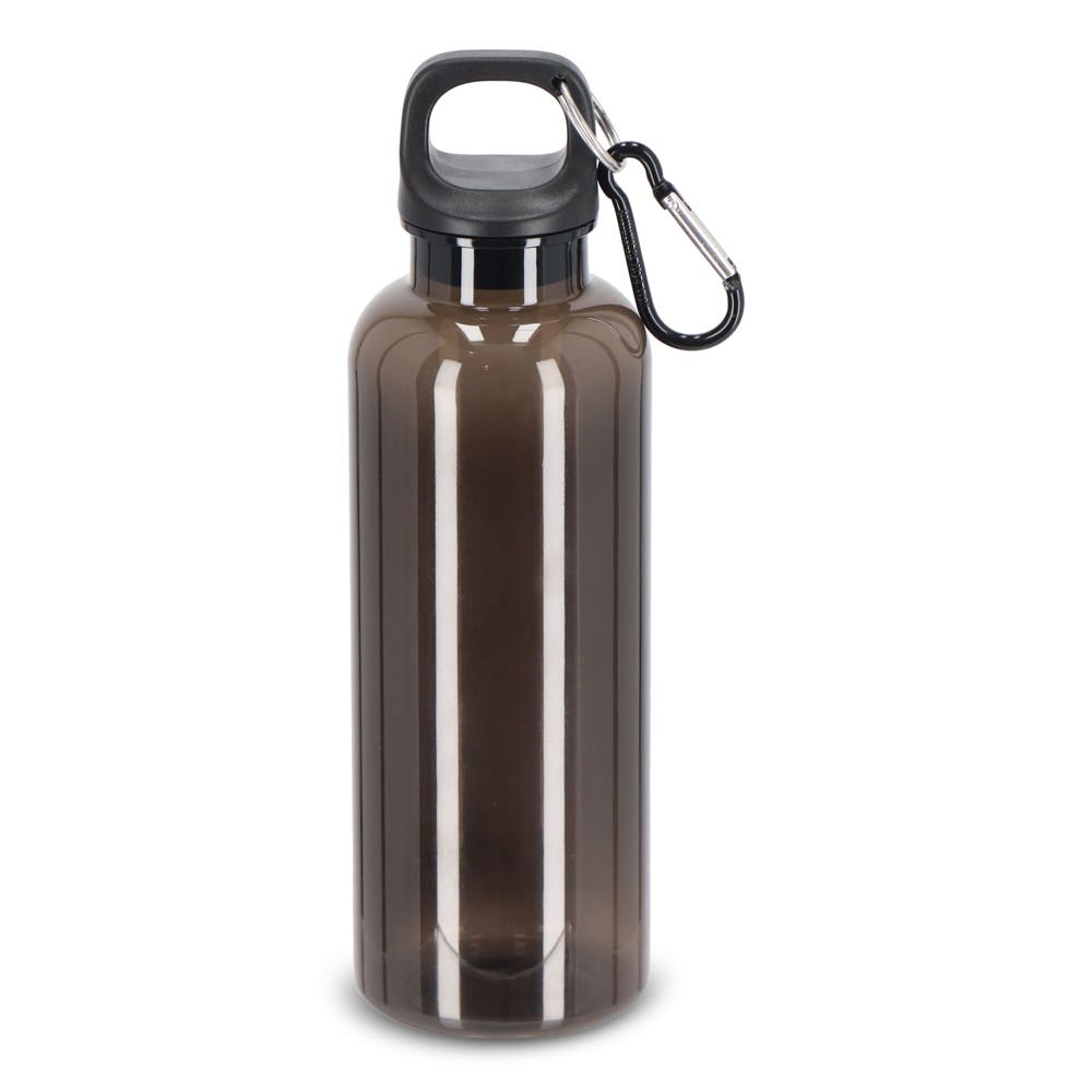 Noa waterfles R-PET 500 ml Transparant - kopen of bedrukken - Transparant / Zwart