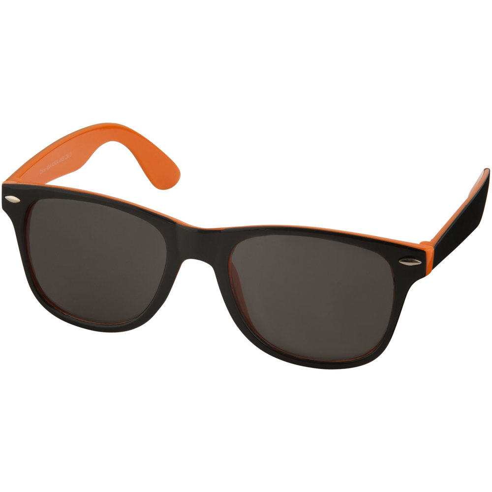 Sun Ray zonnebril – colour pop - kopen of bedrukken - Oranje, Zwart