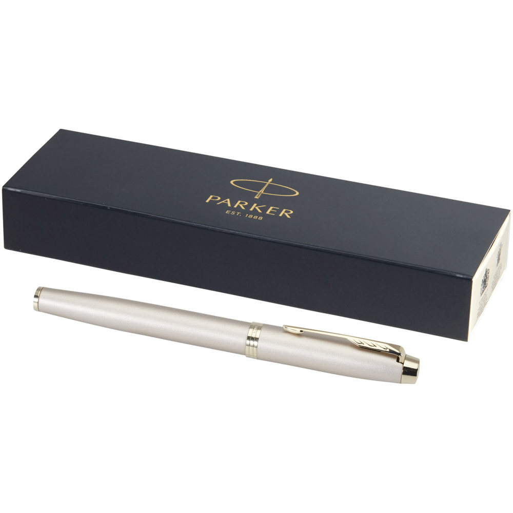 Parker IM rollerbalpen (zwarte inkt) - voor bedrijven en relatiegeschenken - Champagne