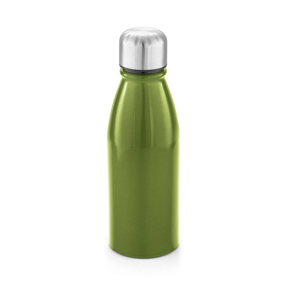 BEANE. 500 mL aluminium sportfles - voor bedrijven en relatiegeschenken - Licht groen