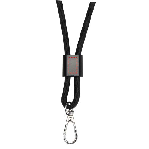 Vega verstelbaar smartphone lanyard van gerecycled materiaal