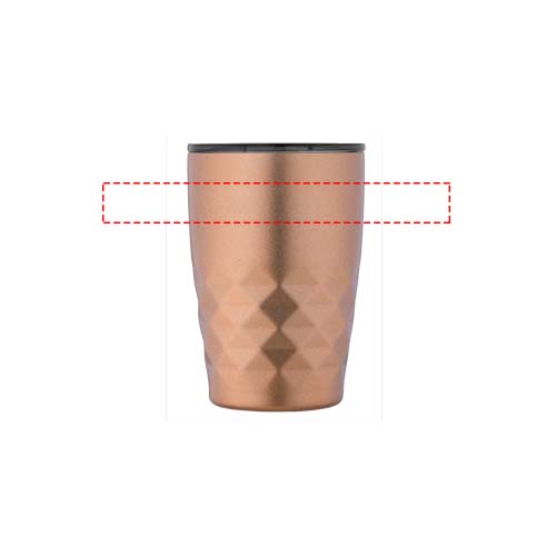 Geo 350 ml koper vacuüm geïsoleerde beker