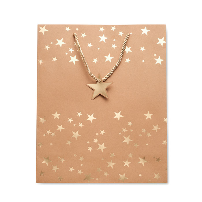 SPARKLE - Kraftpapieren geschenkzak