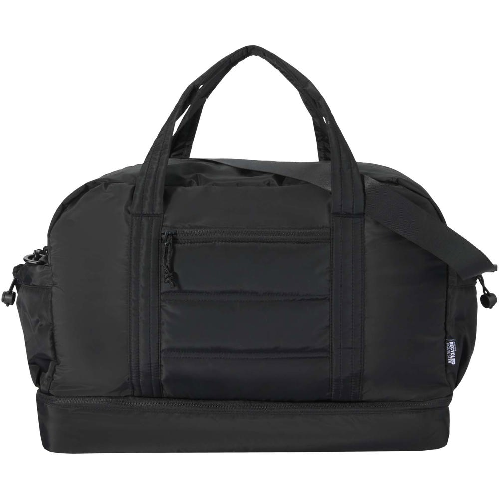 Puffer GRS gerecycleerde duffelbag met geïsoleerde bodem 30L