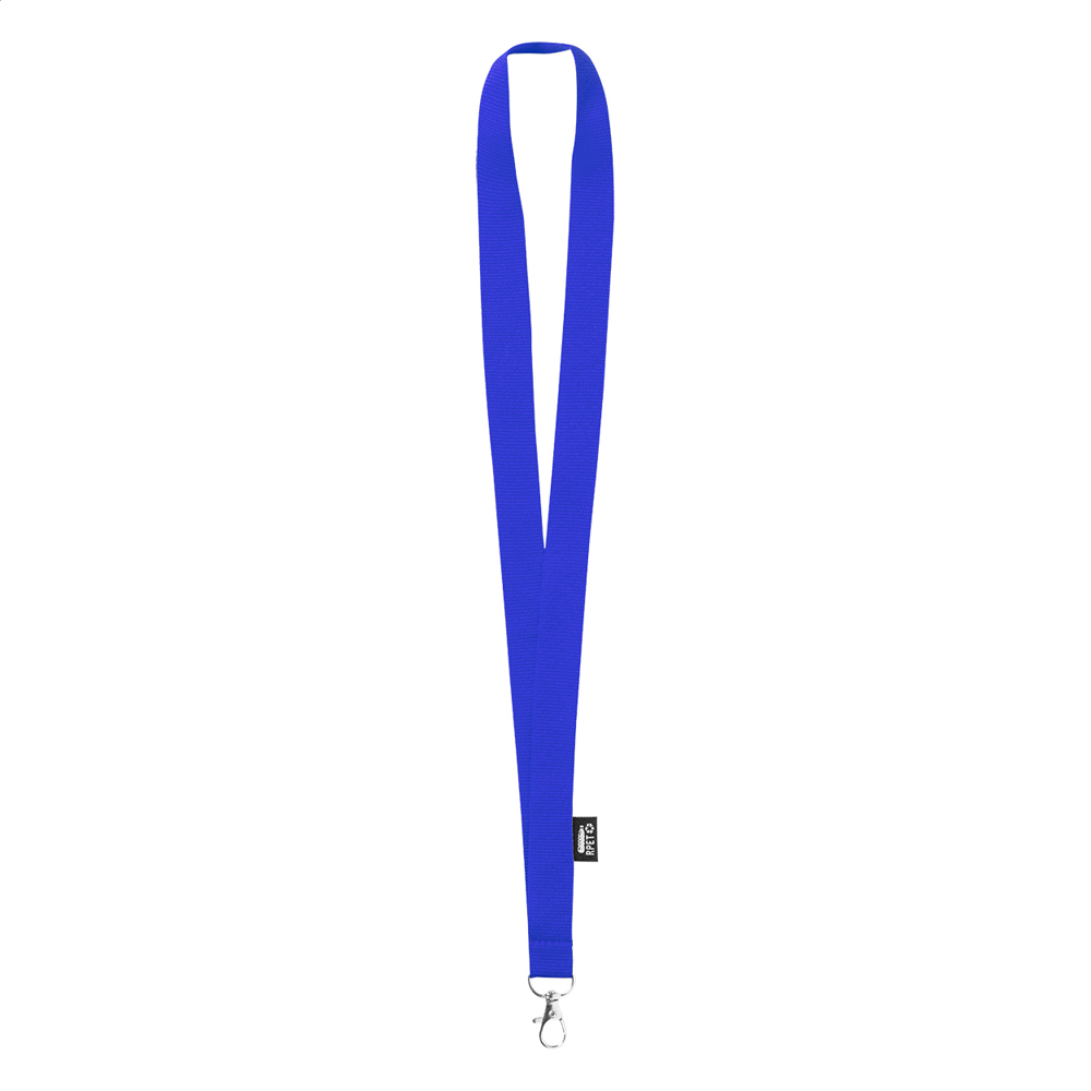 Larpet - lanyard - met logo of onbedrukt bestellen - blauw