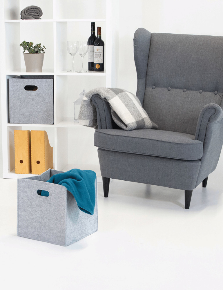 HYGGE - Vilten opbergbox - kopen of bedrukken