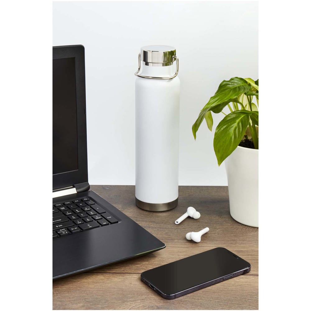 Thor 650 ml RCS gecertificeerde gerecyclede roestvrijstalen koperen vacuüm geïsoleerde waterfles 