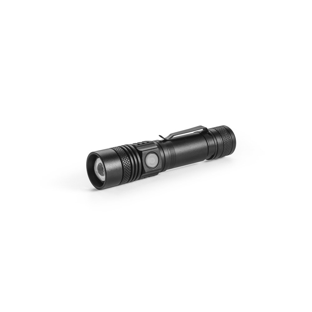 UNGAR. 5 W oplaadbare gerecycled aluminium (100% rAL) zaklamp